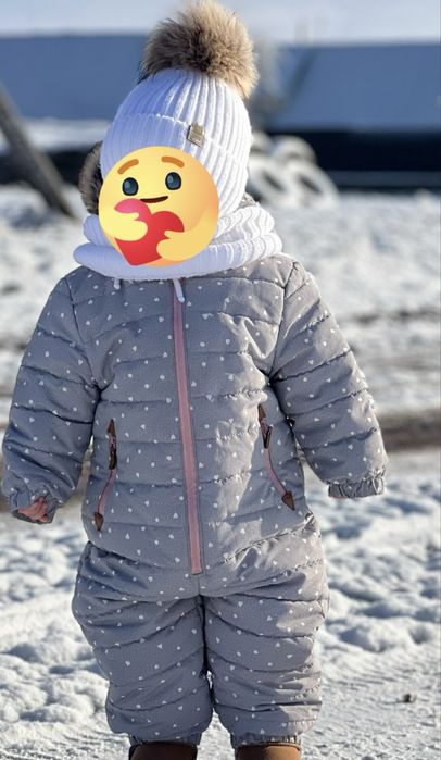 Зимовий комбінезон для дівчинки