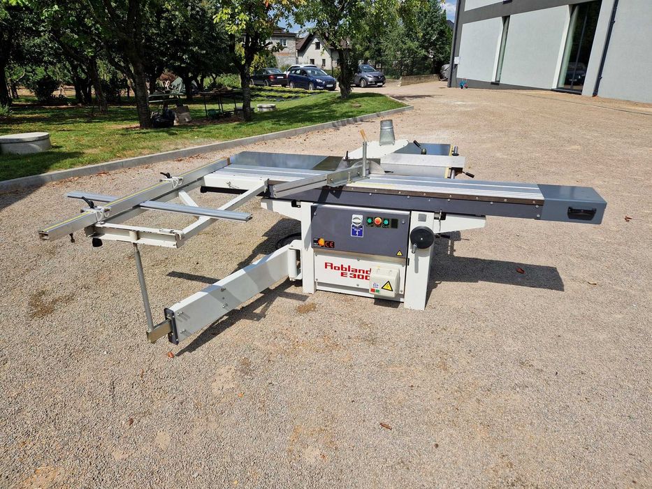 Piła Formatowa Robland E300 z podcinakiem, formatówka mała