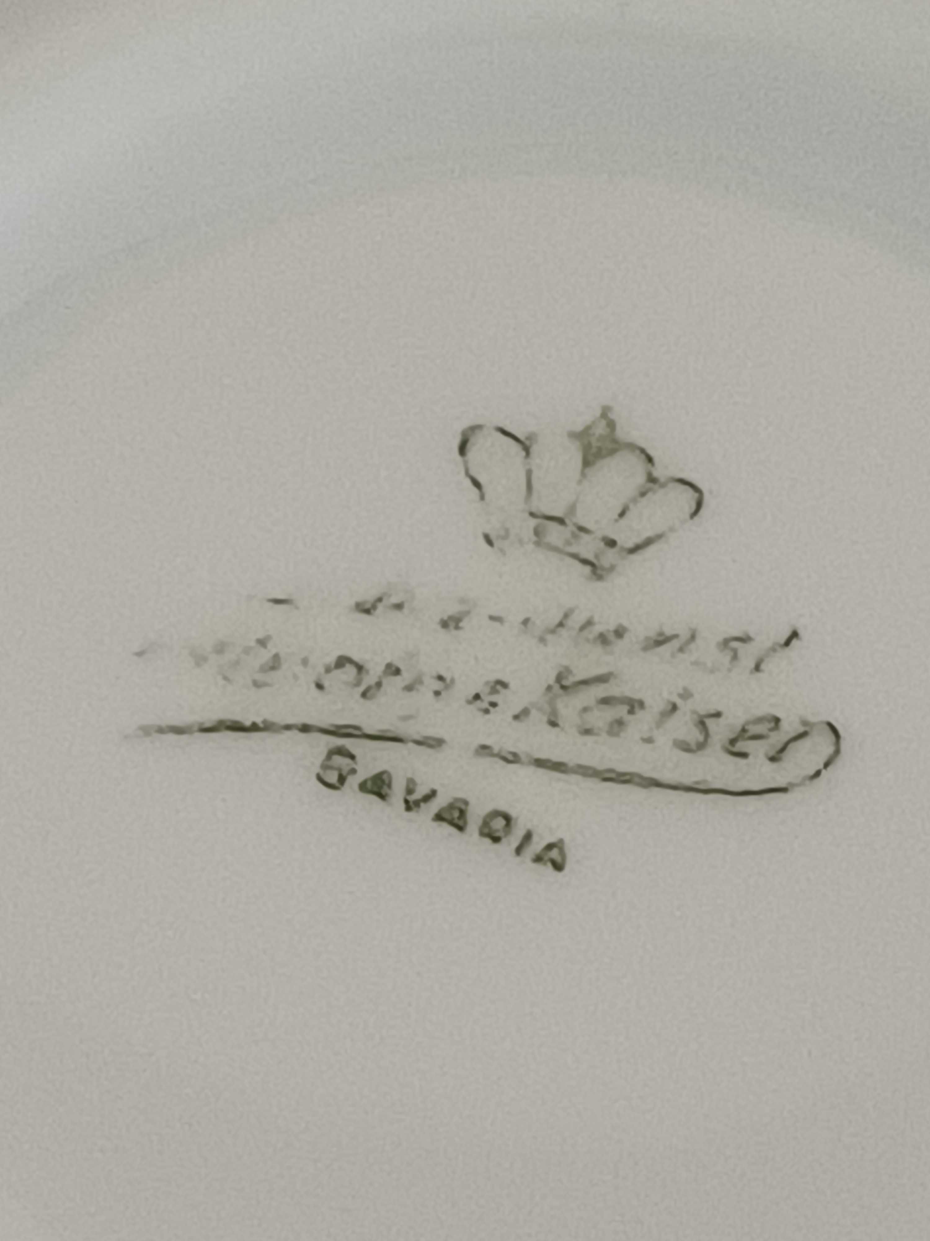 Sosjerka porcelana Alka Kunst Alboth Kaiser Bavaria (P.4363)