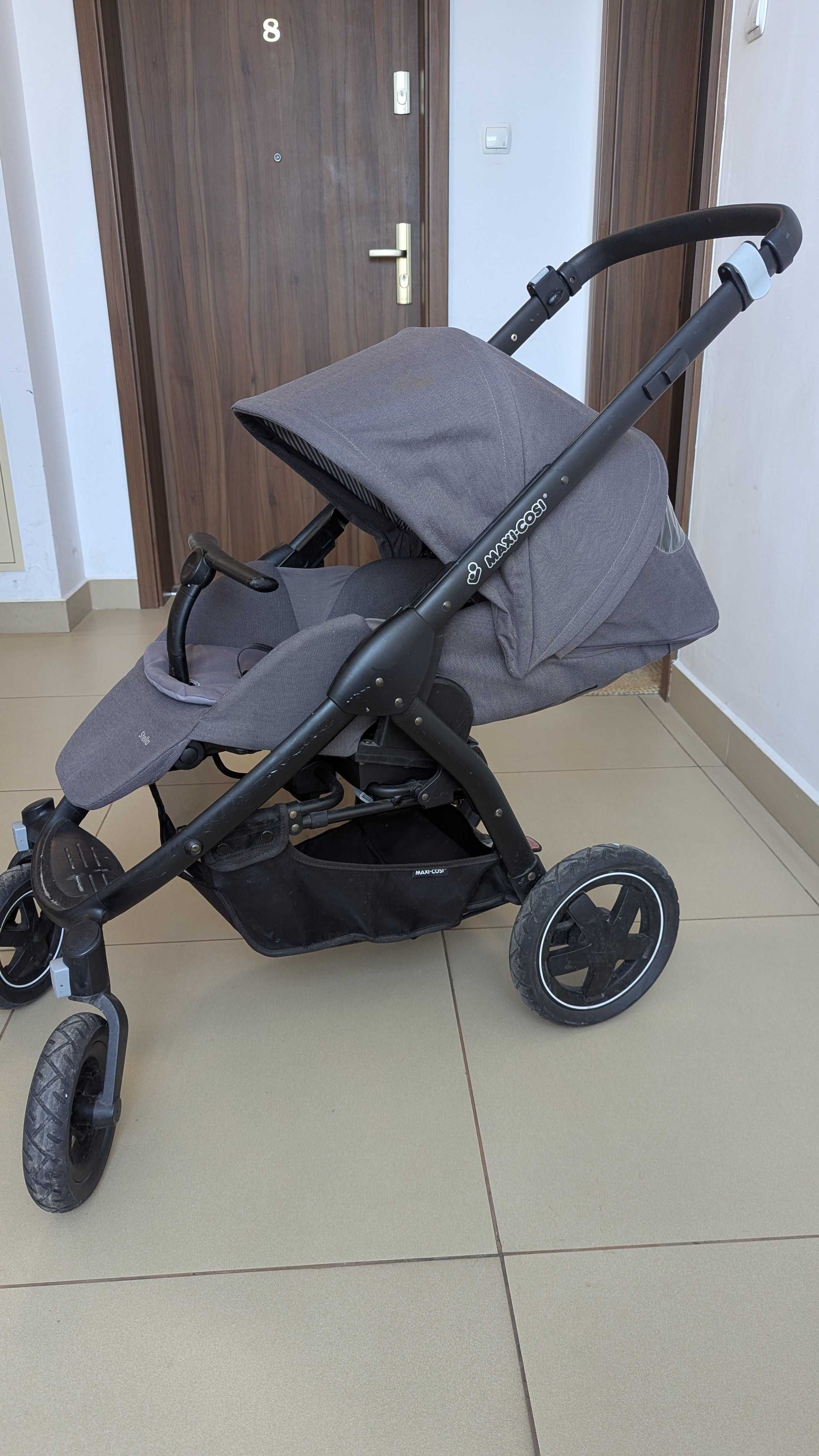 Wózek 2w1 Maxi Cosi Stella i łupinka Maxi Cosi Pebble Plus