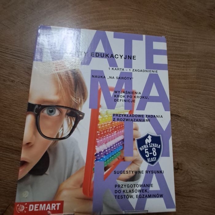 Karty matematyka klasa 5-8