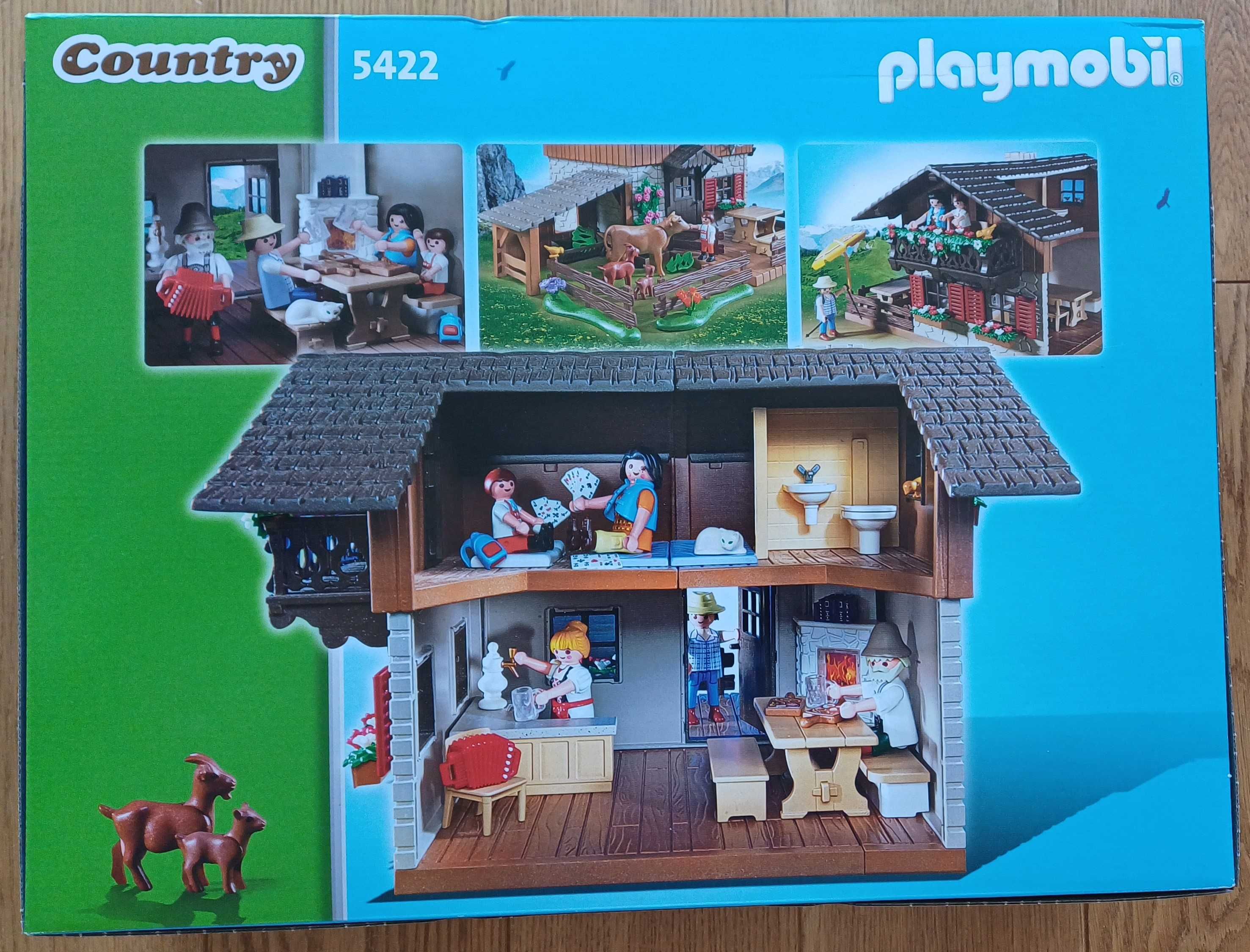 PLAYMOBIL 5422 - Schronisko - Górska baza noclegowa  + GRATIS Figurka