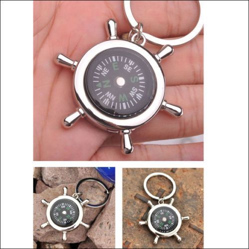 Porta Chaves leme com bússola