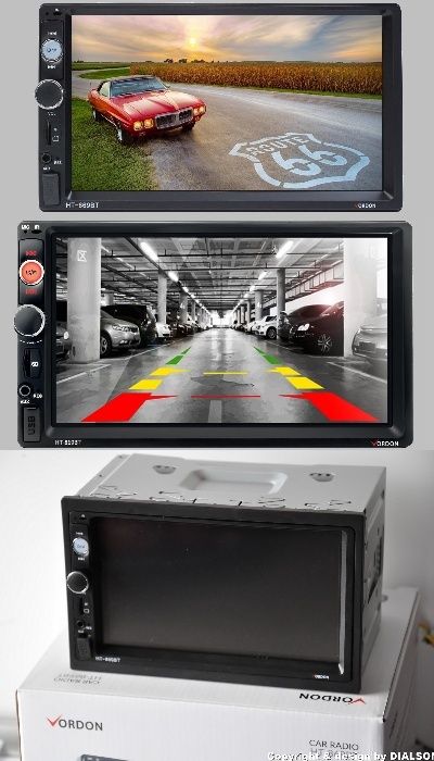 Nowe Radio Samochodowe VORDON 2DIN USB SD 7' 4x 45W Mirror Link DIVX