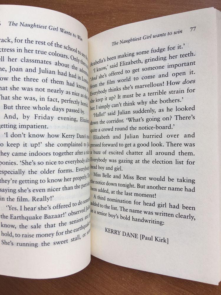 Enid Blyton the naughtiest girl książki po angielsku