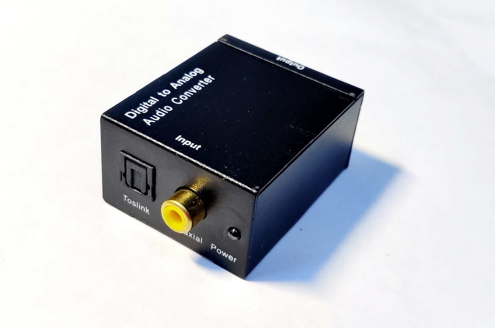 Конвертер ЦАП  S/PDIF Оптичний Toslink, Coaxial > RCA цифра-аналог