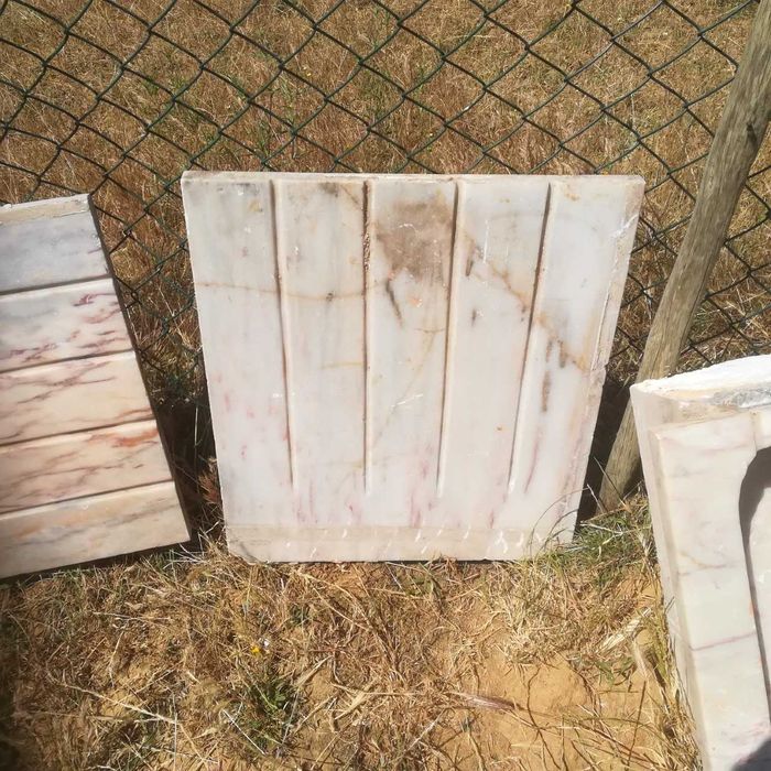 Pia e pedra marbre old fashion