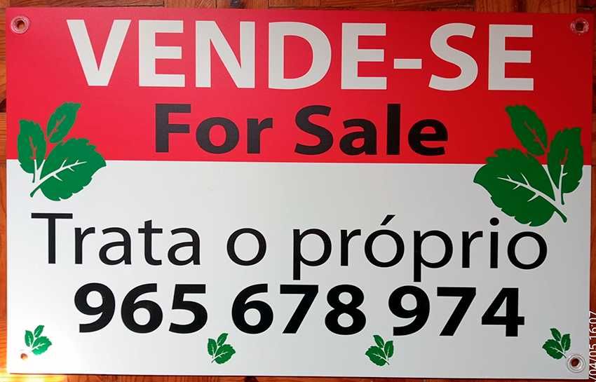 Placa Vende-se para imobiliárias ou particulares