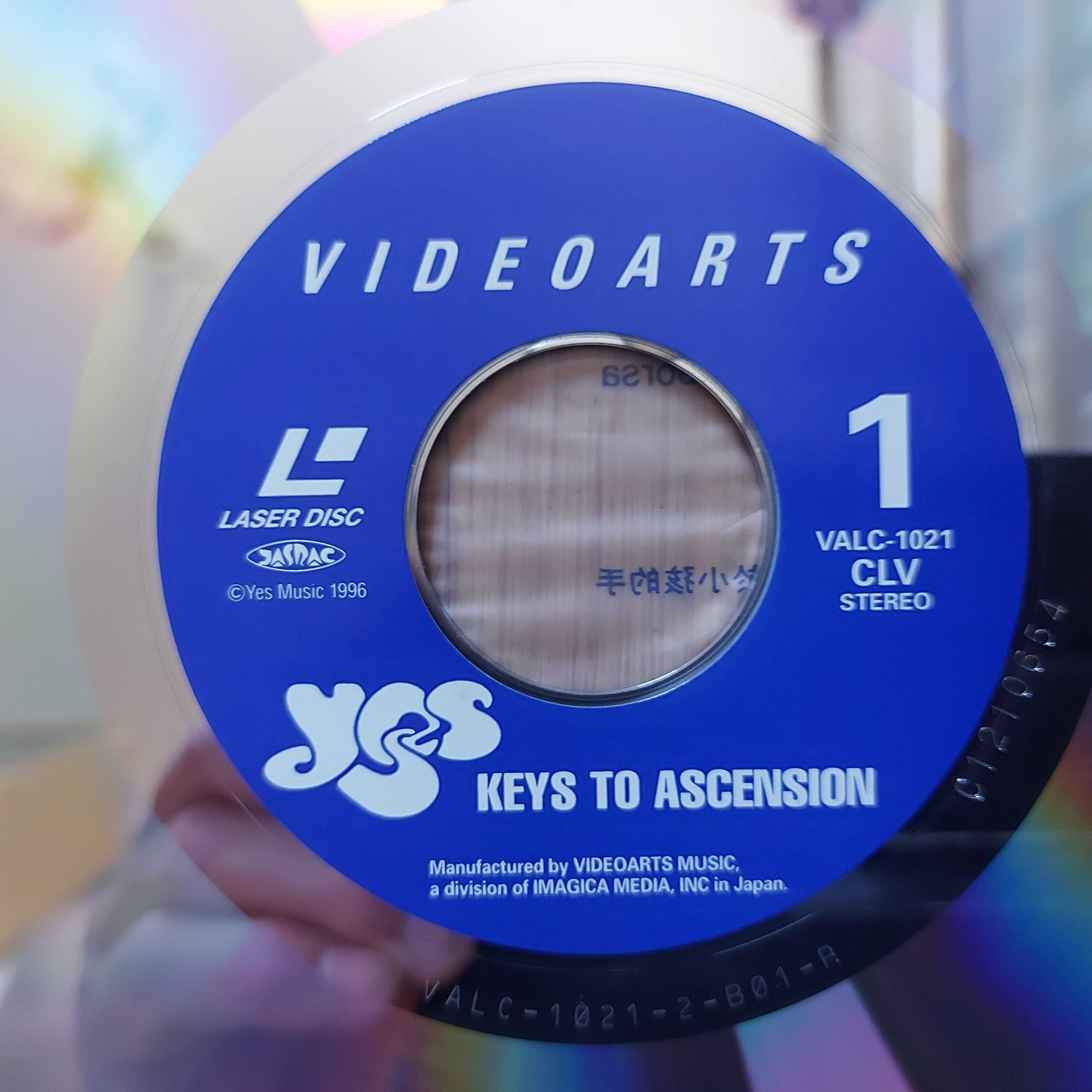 Laserdisc Yes Keys To Ascension  Dec 10 1996 Japan (NM/NM)