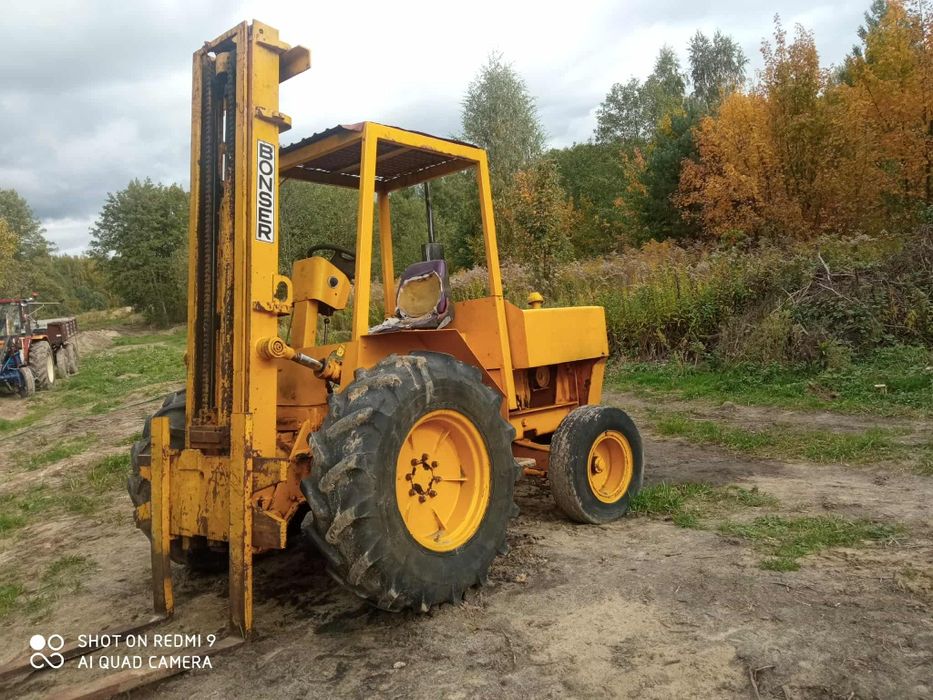 Wózek Widłowy Terenowy Ładowarka Bonser L555