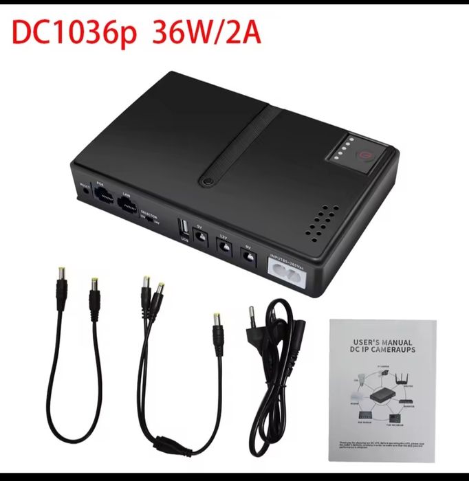 ДБЖ для роутера, міні ups DC1036P 36W