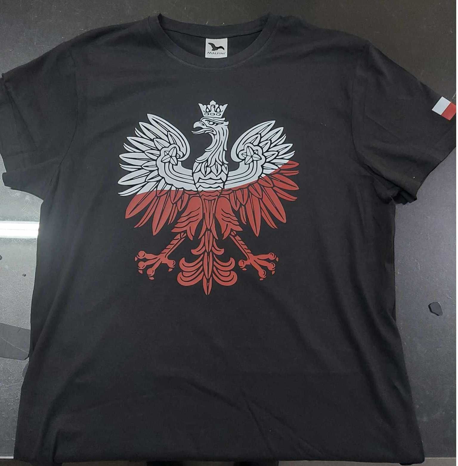 koszulka t-shirt patriotyczna flaga polska godło orzeł rozmiar S