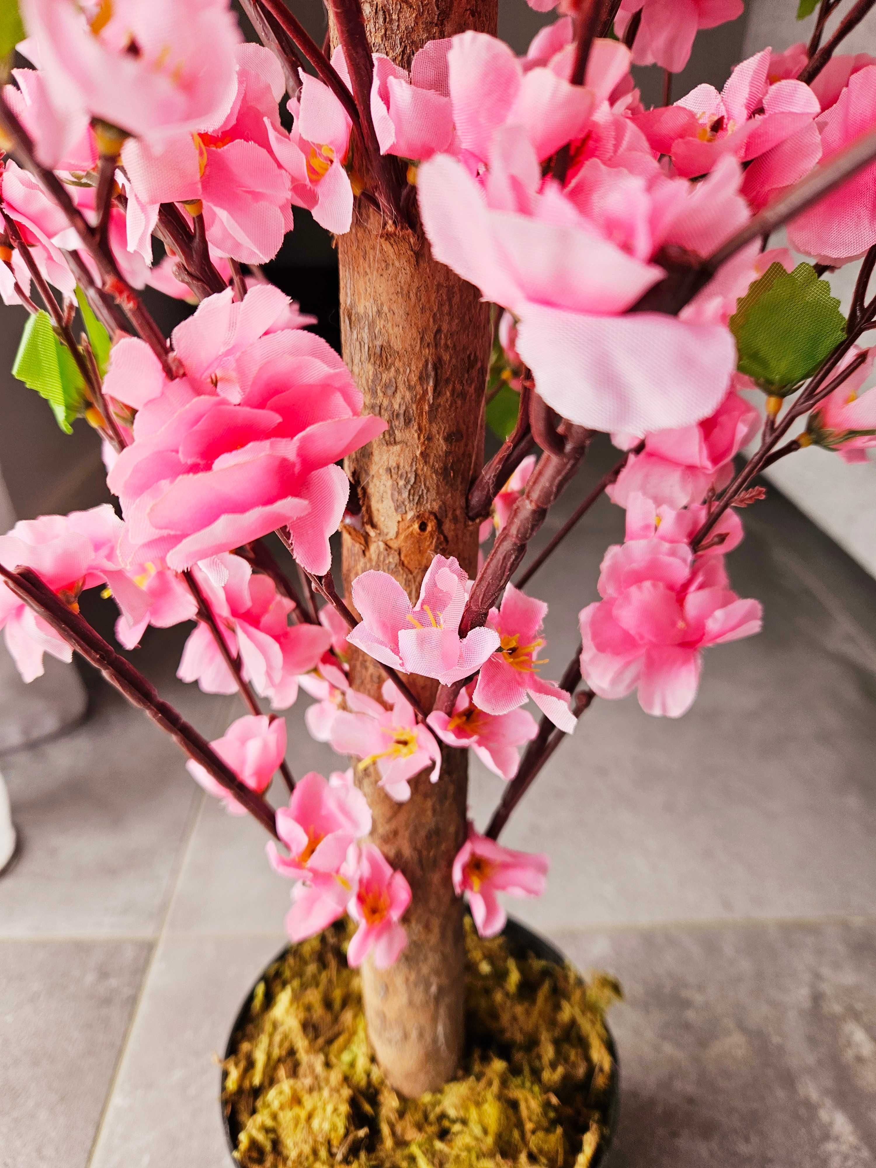 Sztuczne drzewo wiśnia kwiat ozdoba cherry blossom 100cm