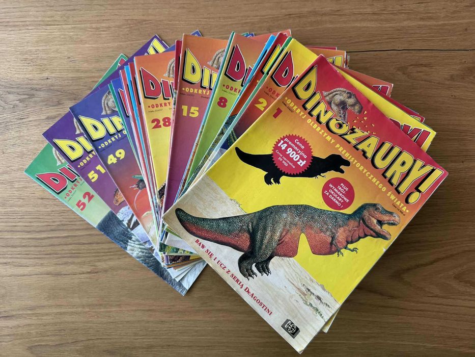 Dinozaury! DeAgostini 1-52