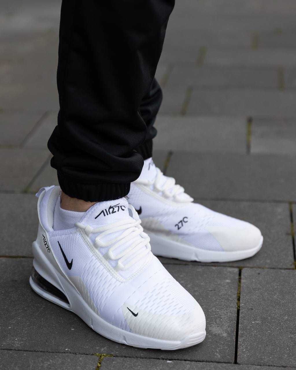 Чоловічі кросівки Nike Air Max 270 білий NK064 ХІТ