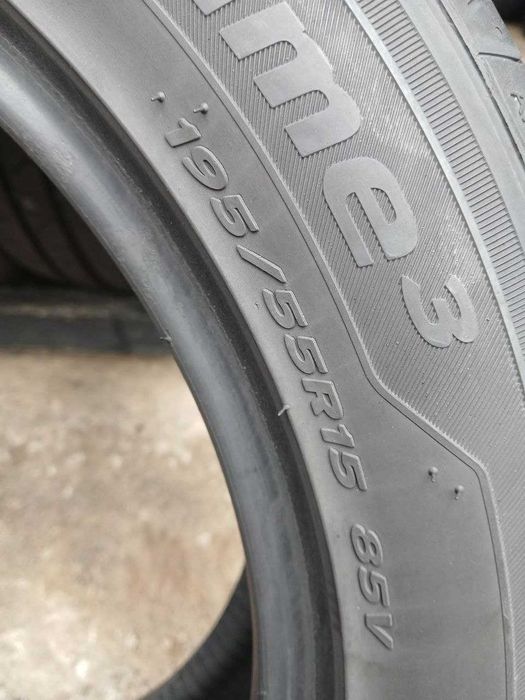 *Шини Hankook 195/55R15. 4шт. Літо. 2021р.(0440).