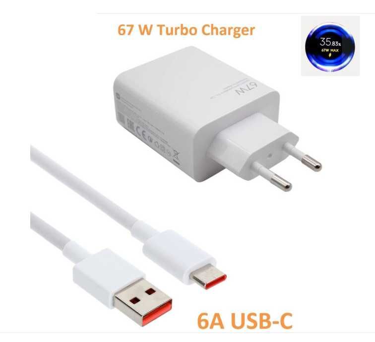 Carregador Transformador USB-C Red Turbo 67W Carregamento Rápido
