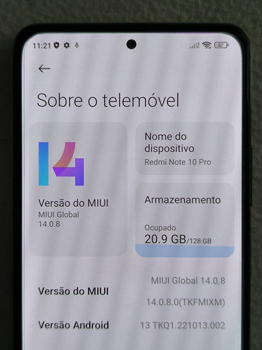 XIAOMI Redmi Note 10 Pro 4G