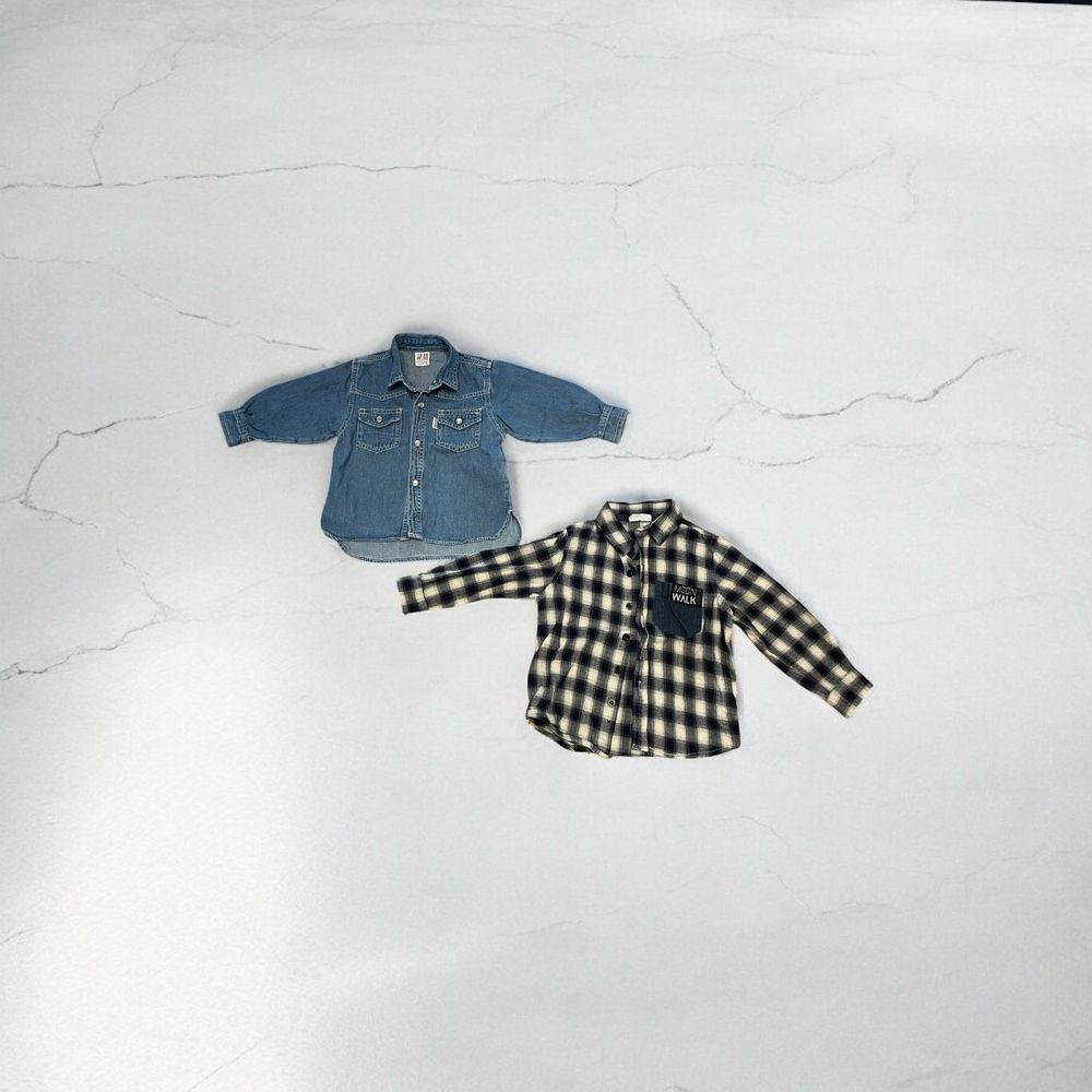 Zestaw 2 koszul dla chłopca H&M + Coccodrillo | Rozmiar 86/92