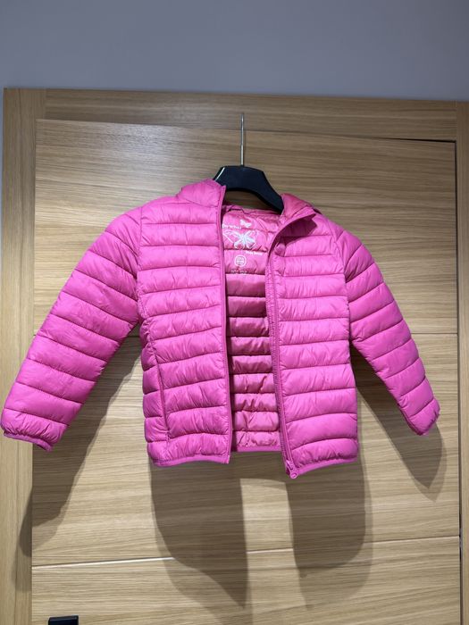 Kurtka dziewczęca reserved 128 różowa