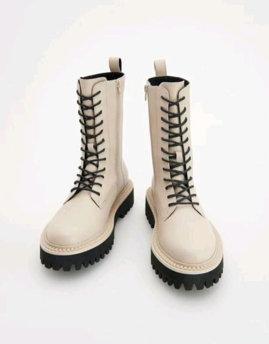 Черевики з натуральної шкіри RESERVED