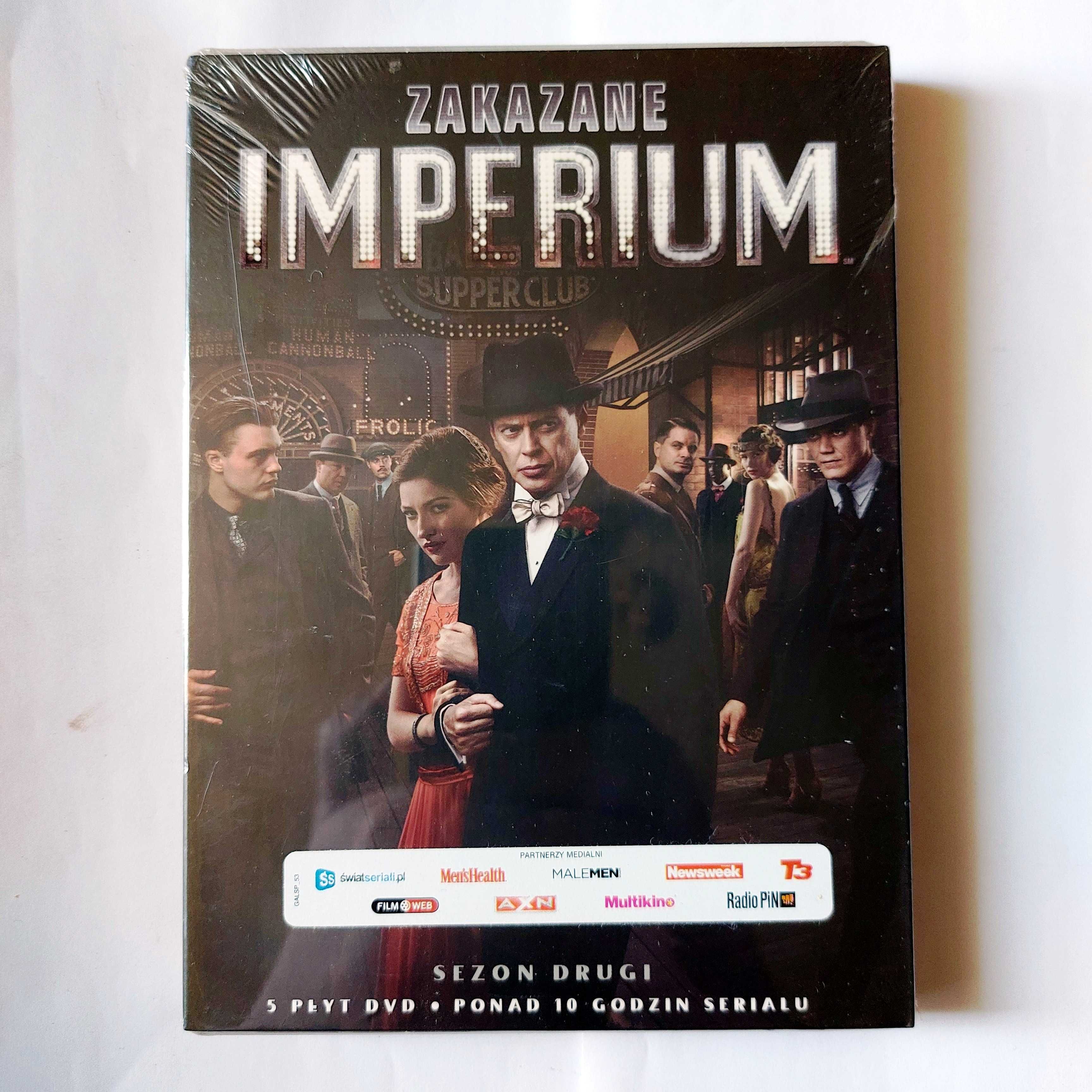 ZAKAZANE IMPERIUM | cały sezon 2: 5 płyt DVD, ponad 10 godzin serialu