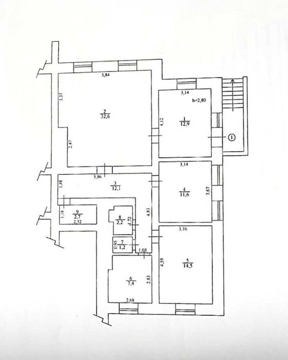 3 кімнатна квартира в ЖК "Ворзель"