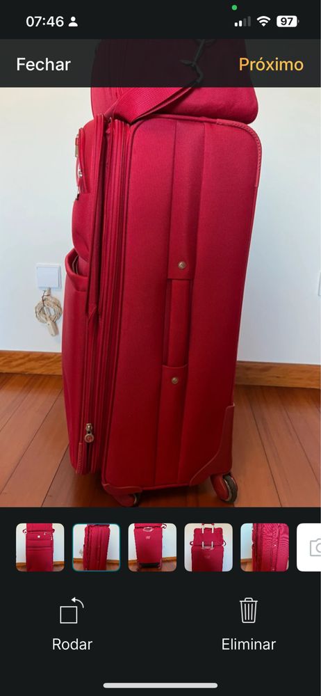 Conjunto de malas de viagem