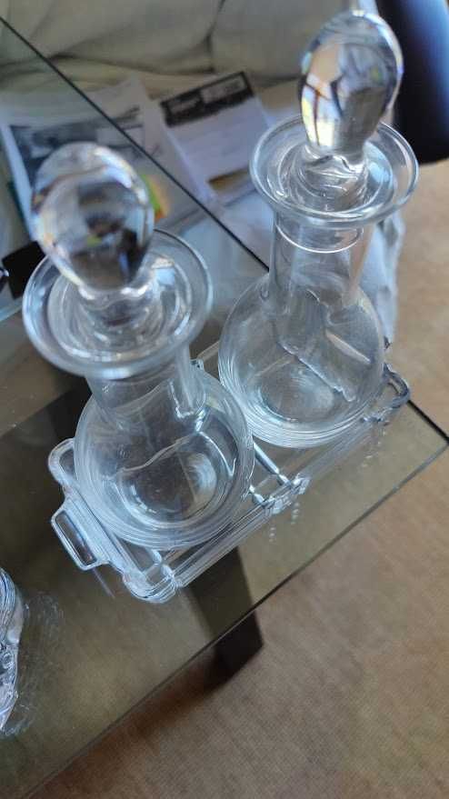Cristal peças, Copos, Garrafas, Jarras etc