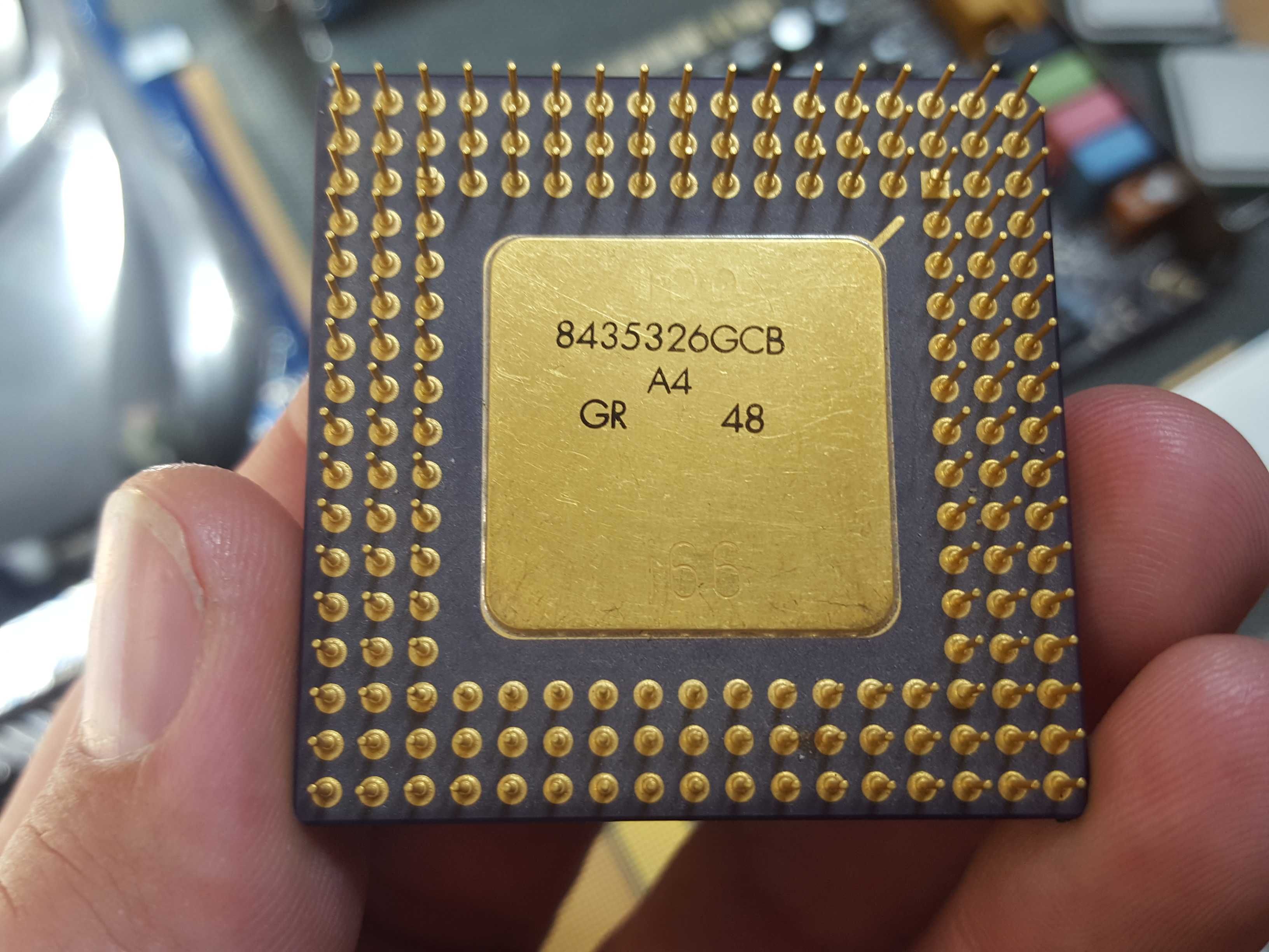 Procesor CPU INTEL i486 DX2 66 MHz SOCKET 168