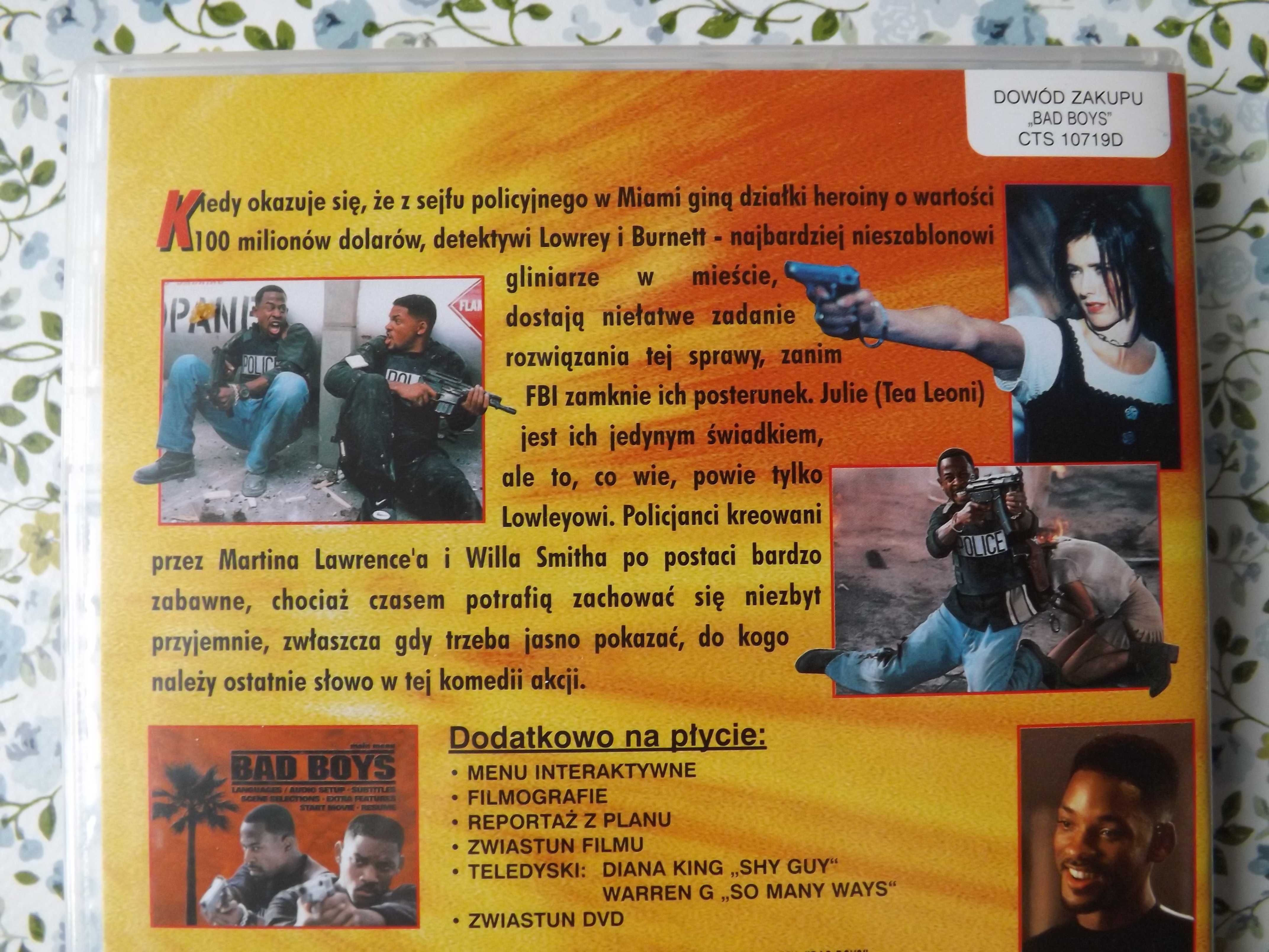 Bad Boys 1 i 2 zestaw filmów dvd klasyka pl