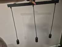 Lampa wisząca czarna