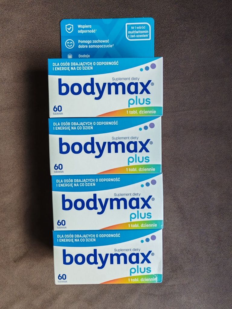 Bodymax Plus 60 tabl.- 4 opakowania. 240 tabletek .
Łącznie 240 tablet