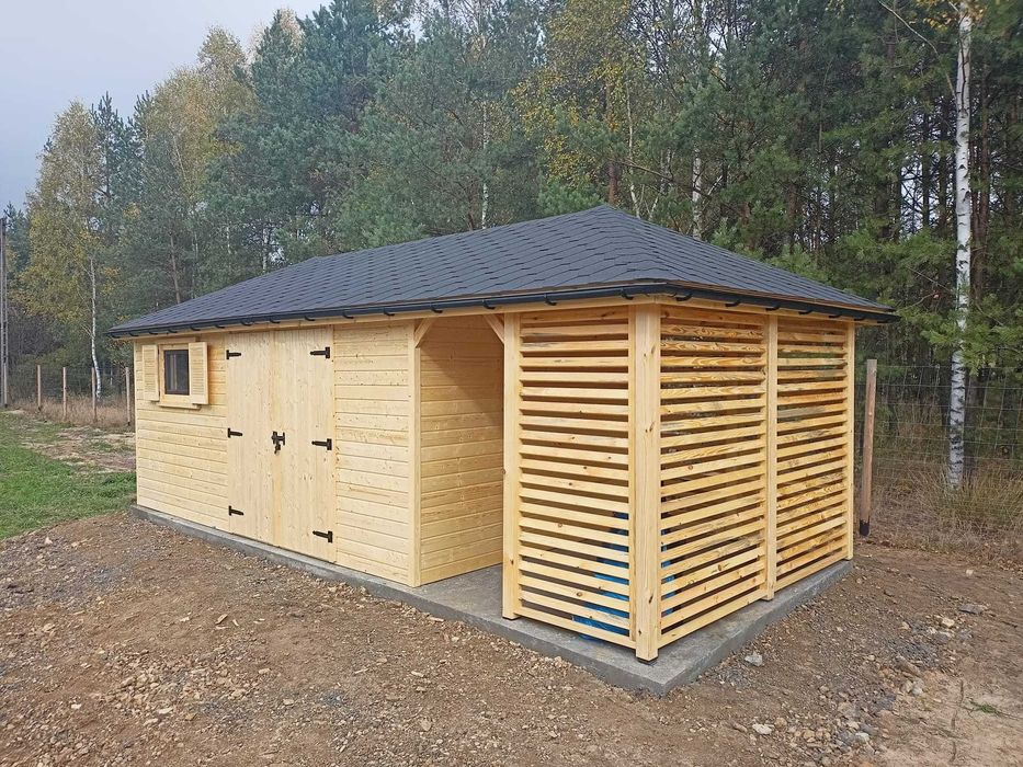 Domek narzędziowy 3x7 ogrodowy Domek drewniany Altana PRODUCENT