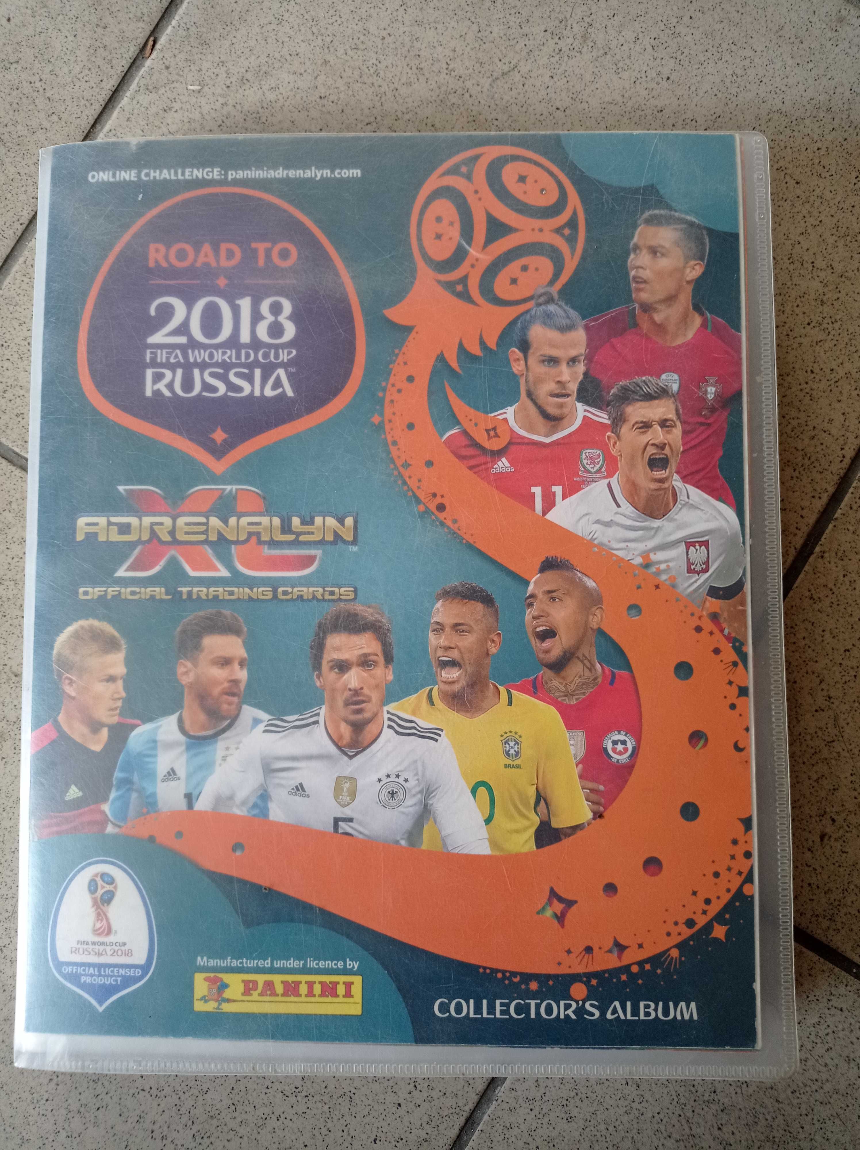 Karty Panini FIFA 365 edycja Road to Rossia 2018