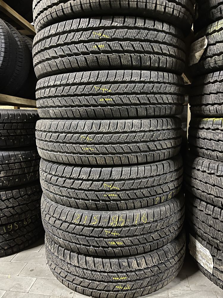 Шини зимові вантажні 215/85R16c Continental VanContact Winter 6шт