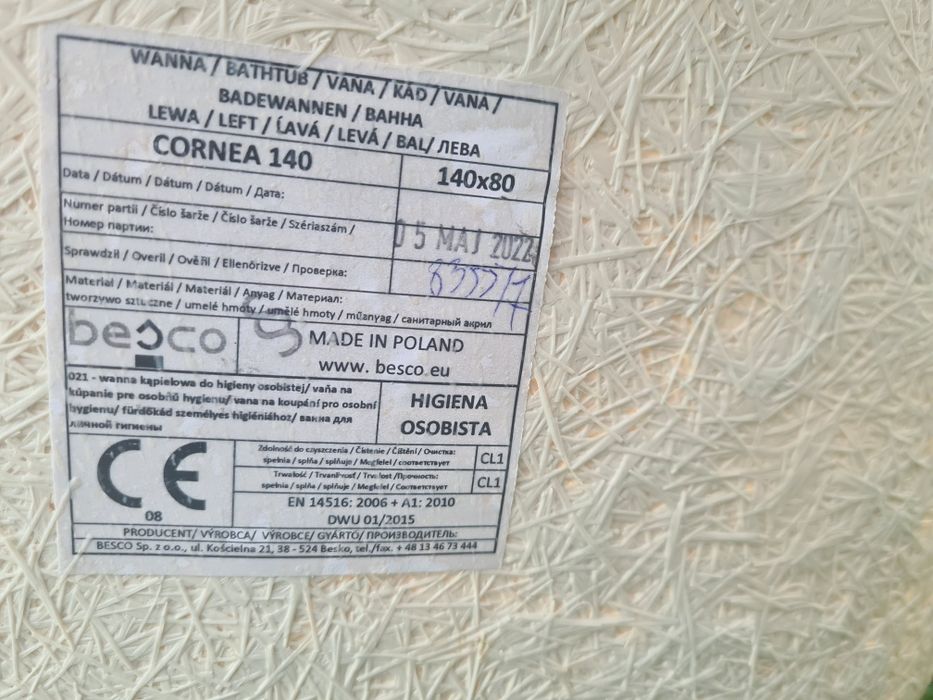 wnna narożna lewa 140×80