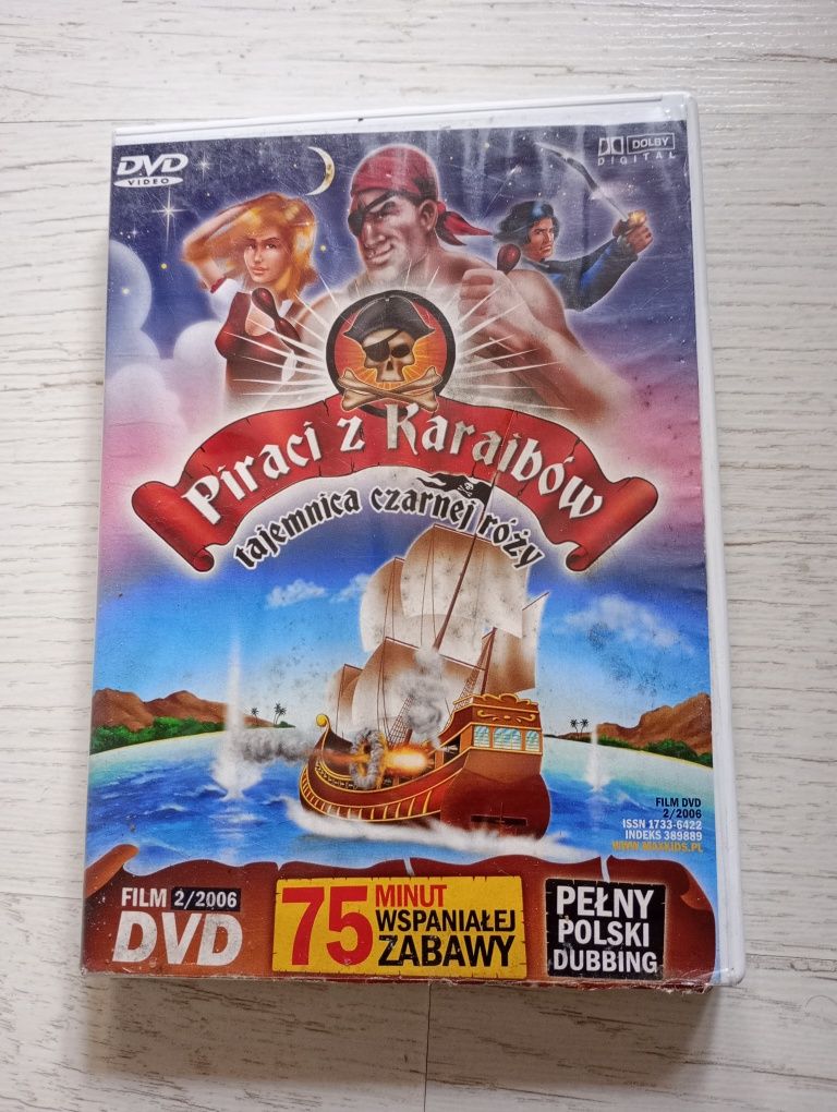 Piraci z Karaibów tajemnica czarnej róży DVD