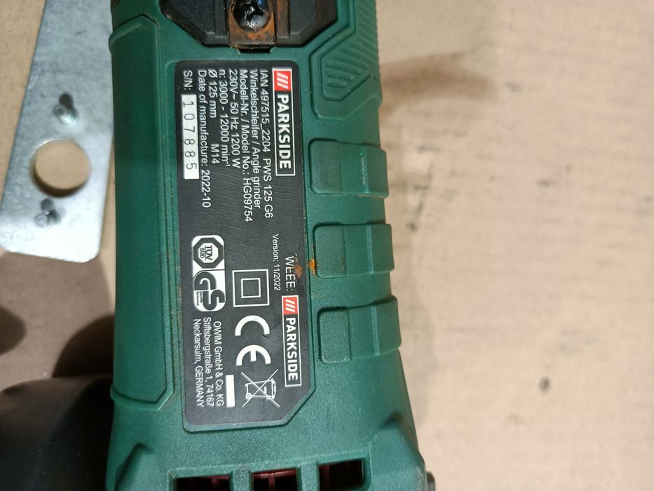 Wyrznarka parkside 800w