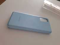 Capa S20 smart clear View azul
