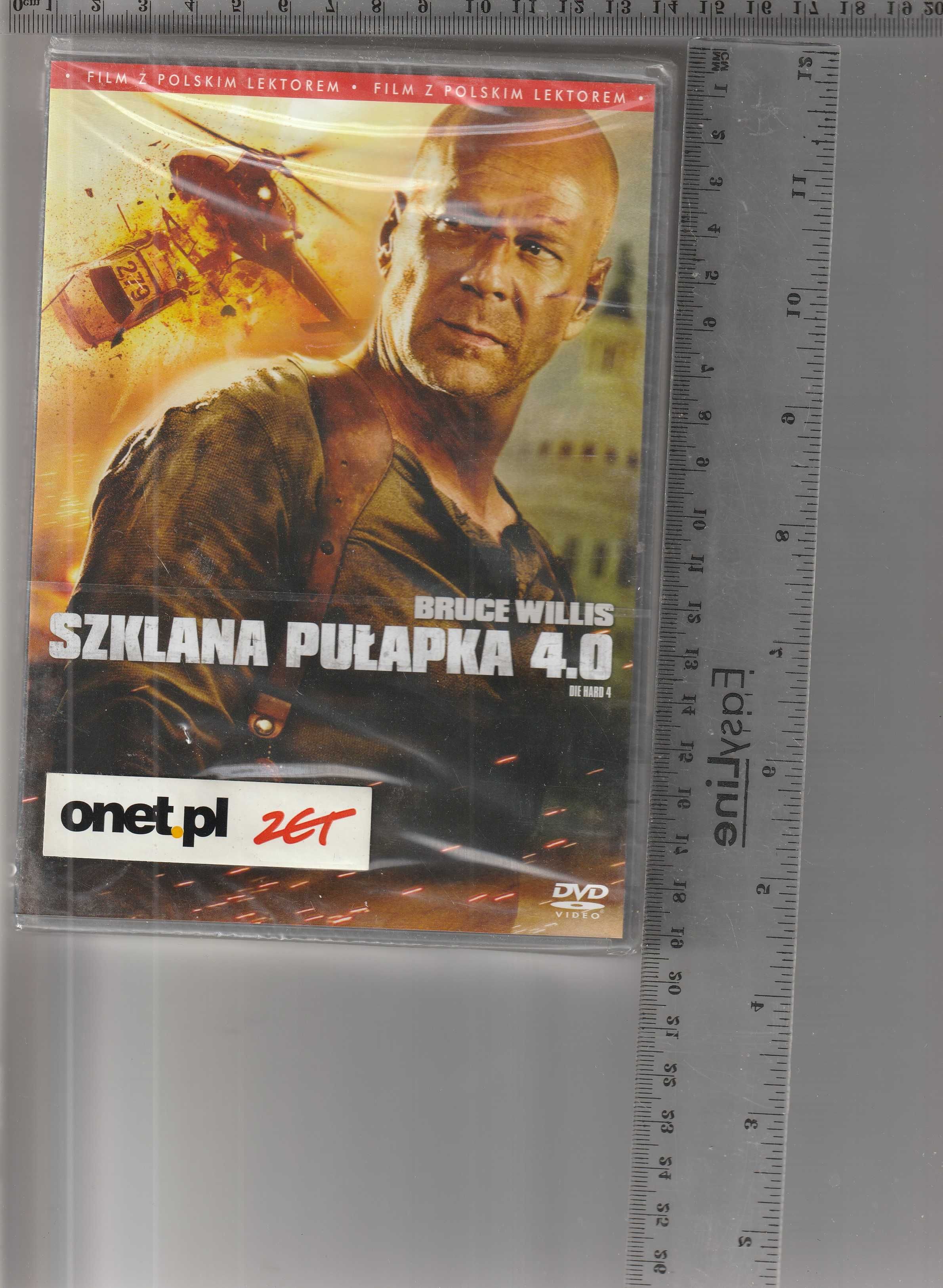 Szklana pułapka 4.0 Bruce Willis  DVD