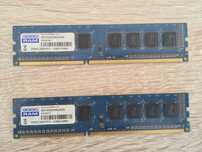 Pamięć RAM GOODRAM, DDR3 1333MHz, GR1333D364L9, 4GB (2x2GB)