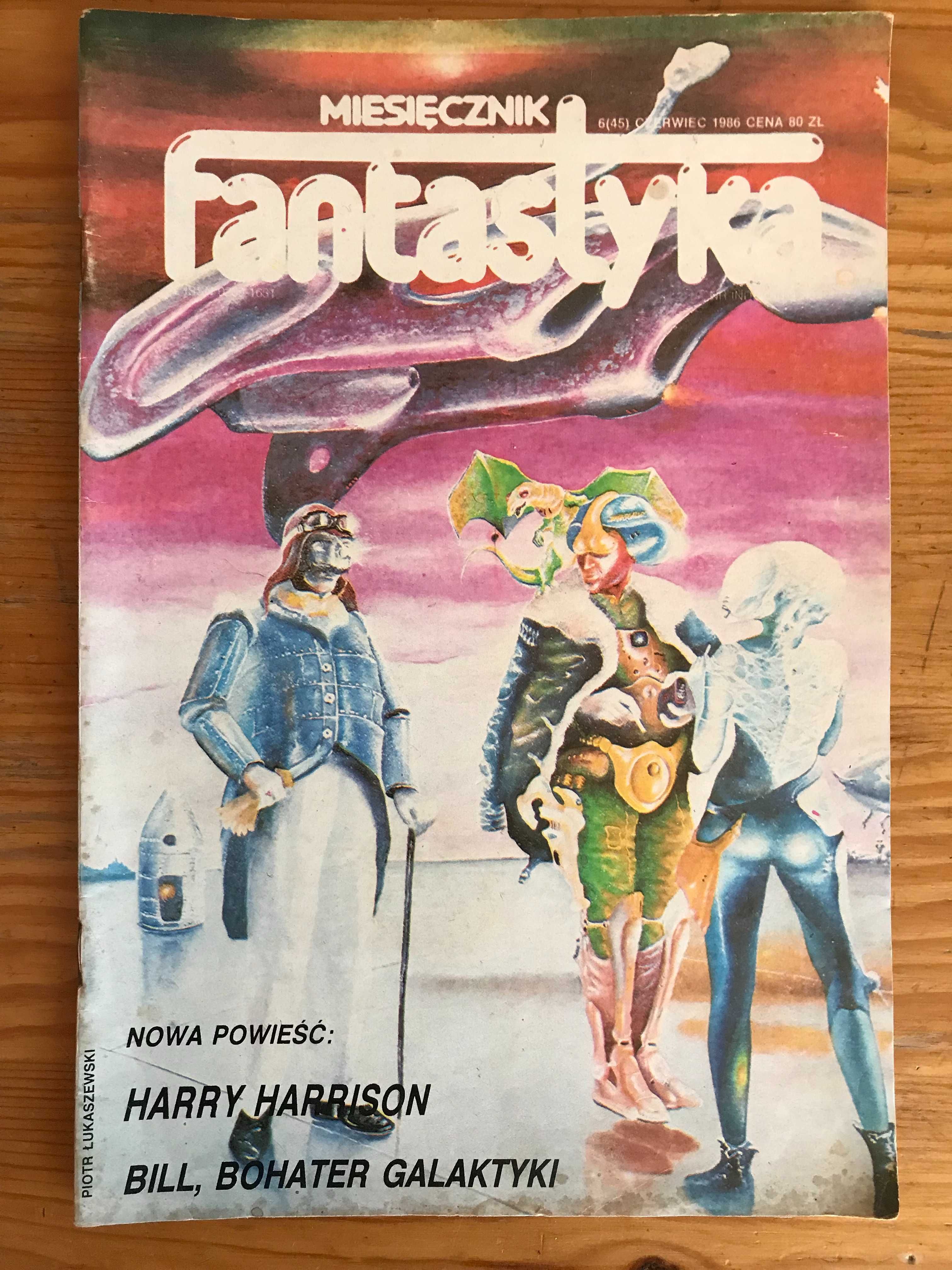 Miesięcznik FANTASTYKA - 1986 r.