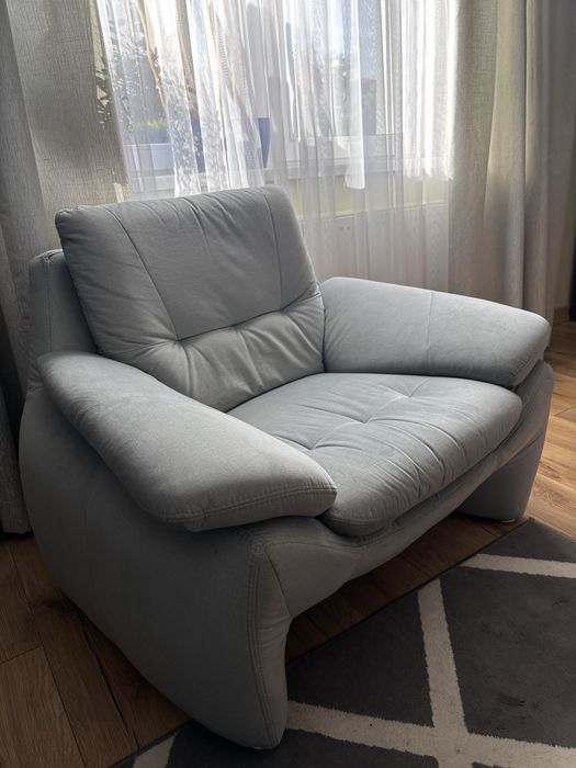 Komplet mebli wypoczynkowych Modena sofa 3os sofa 2os fotel puf