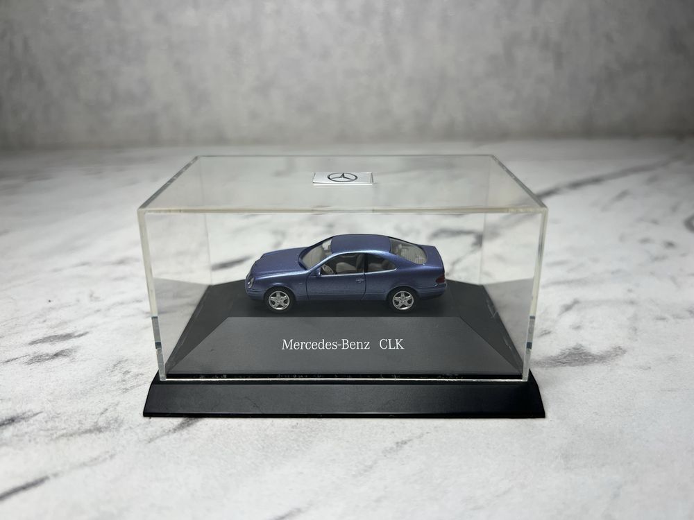 Mercedes CLK 1:87 модель машинка Herpa made in Germany