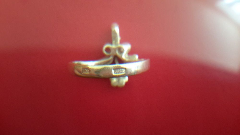 Каблучка, перстень срібло 925, р. 17, кольцо