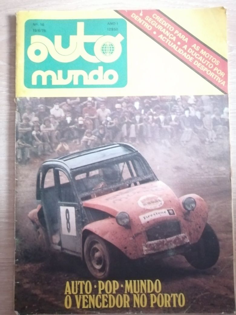 Revista auto mundo com 46 anos