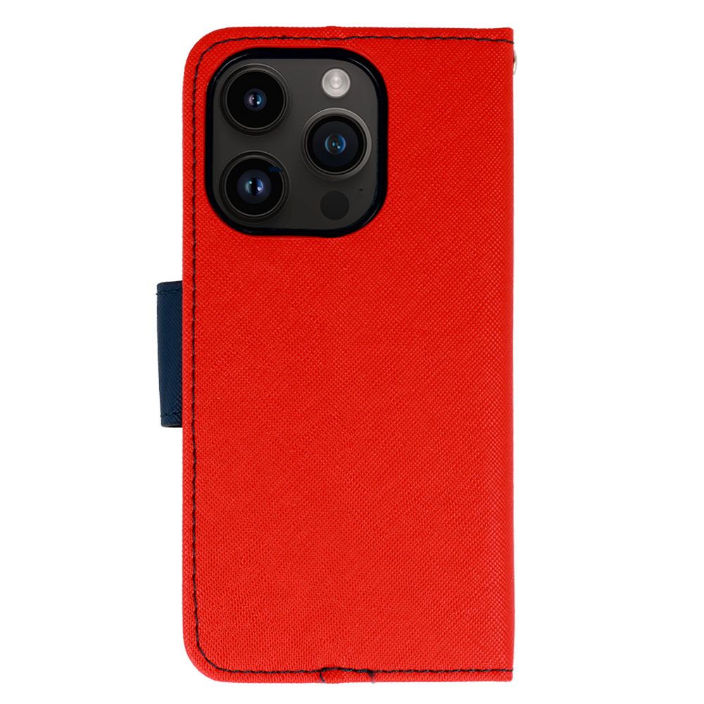 Kabura Fancy Do Iphone 14 Plus Czerwono-Granatowa