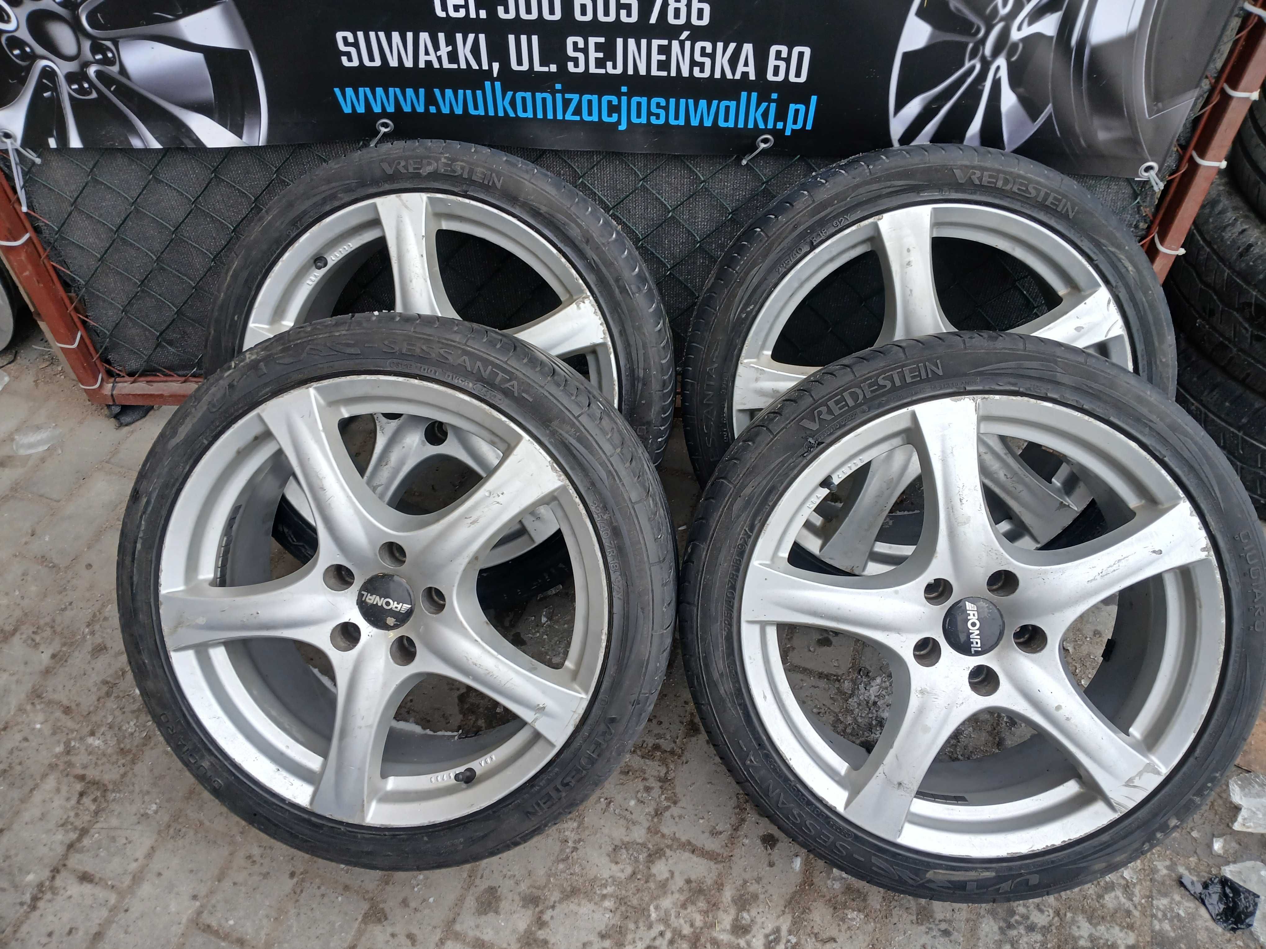 4x felgi 18 5x112 Audi A3 A4 A6 Vw Golf Passat Seat Skoda Superb Octav