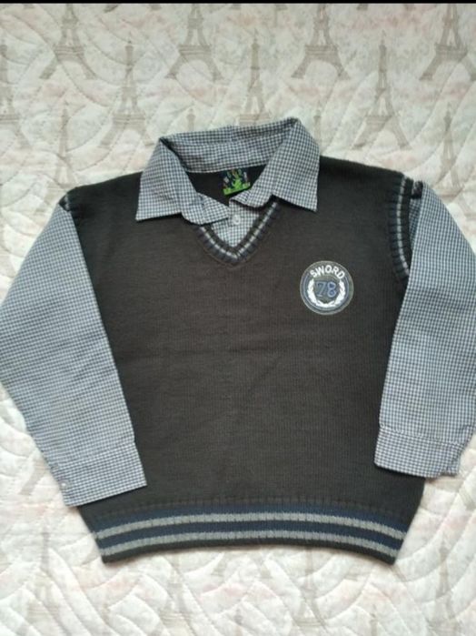 Стильный свитер для мальчика Турция